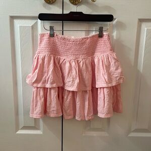 AeriePink Tiered Women's Skirt